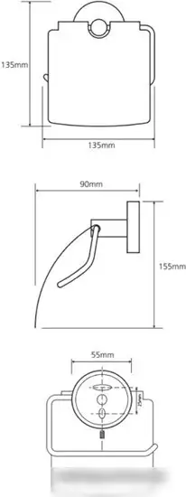 Держатель для туалетной бумаги Bemeta Neo 104112015 – фото товара