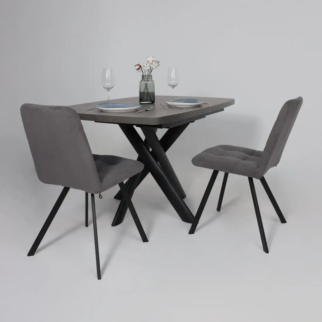 Стул Мамадома Rommy (b28 Antracite Lux/черный) – фото товара