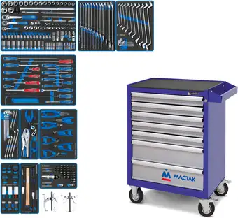 Универсальный набор инструментов King Tony Drive 934-251AMB (251 предмет) – изображение в каталоге