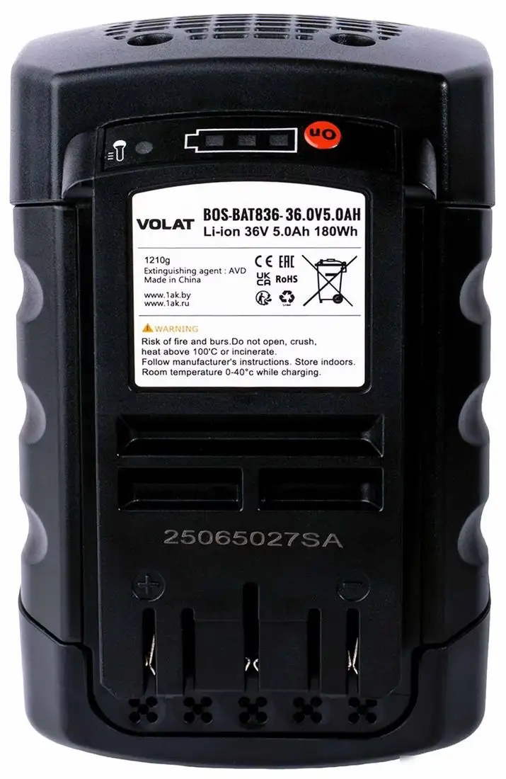 Аккумулятор VOLAT BOS-BAT836 (36В/5 Ah) – фото товара