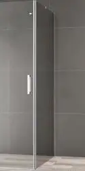 Душевая стенка Cezares SLIDER-90-GL-FIX-C (без пристенного профиля) - изображение в каталоге