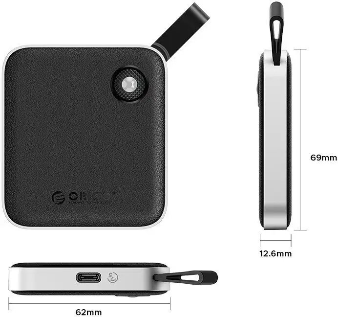 Внешний накопитель Orico B5 Plus 256GB (черный) – фото товара