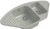 Кухонная мойка GranFest QUARZ Z-14 (серый)