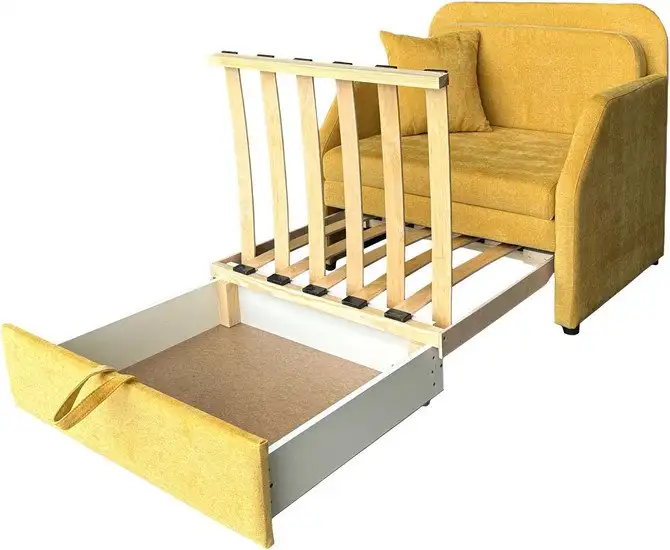 Кресло-кровать Анмикс Кейт 800 (желтый глори 12) – фото товара