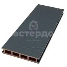 Террасная доска ДПК LECOLE Co-Extrusion 145х25x5000, Графит