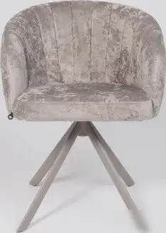 Стул с подлокотниками Мамадома Shelly-R 360 (m04 Grey Beige Lux/капучино) – фото товара
