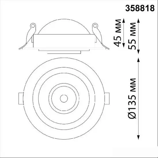 Спот Novotech Gesso 358818 – фото товара