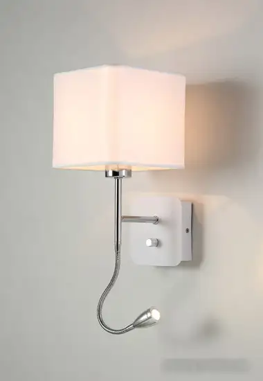 Бра Crystal Lux Paco AP2 (Chrome/White) – фото товара