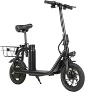 Электросамокат SameBike Comfort SB-C350 (черный) – предпросмотр товара Электросамокат SameBike Comfort SB-C350 (черный) – изображение в каталоге