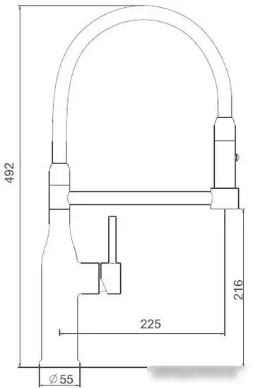 Смеситель Gappo G4398-51 - фото товара