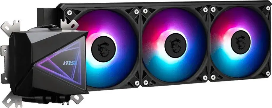 Жидкостное охлаждение для процессора MSI MAG CoreLiquid I360 (черный) – фото товара