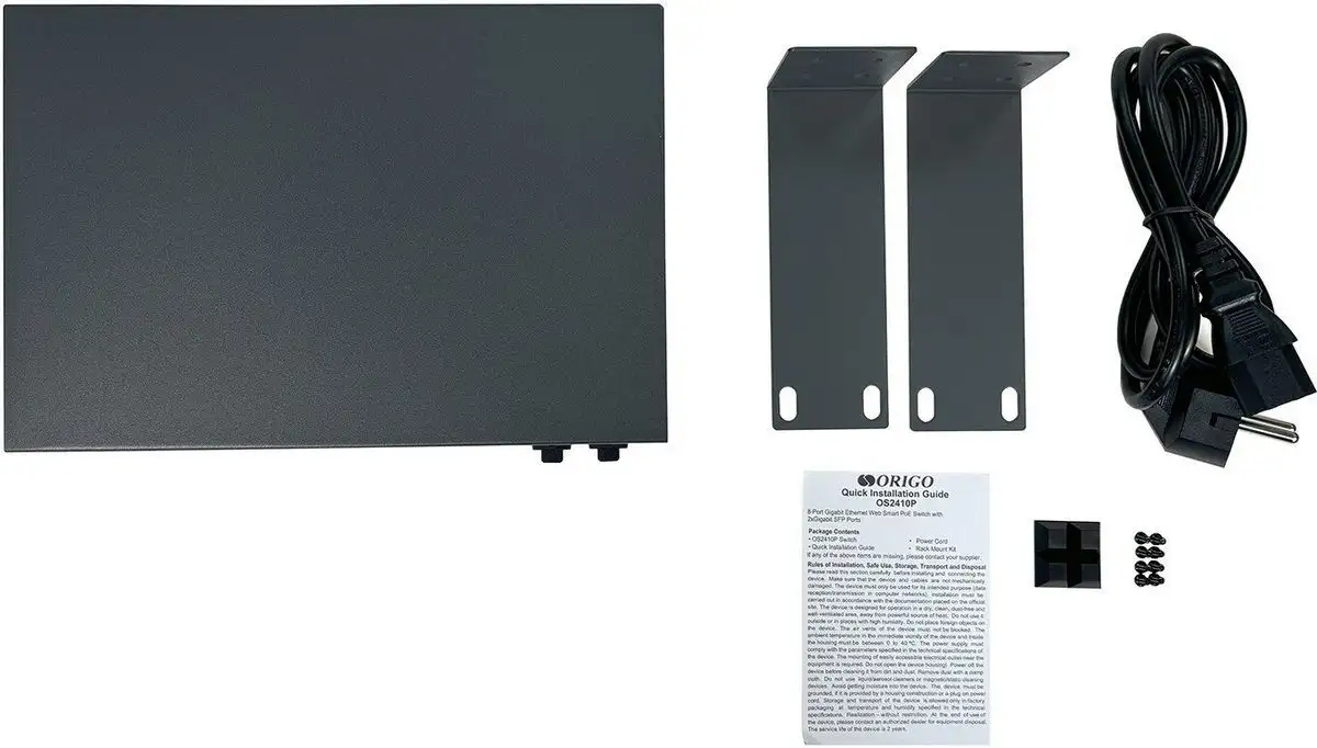 Управляемый коммутатор 2-го уровня Origo OS2410P/120W/A1A – фото товара