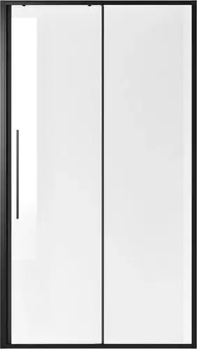 Душевая дверь Niagara 140x195 NG-84-14AB (черный матовый/прозрачное стекло) - изображение в каталоге