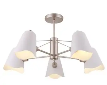 Люстра средней высоты Freya Manon FR5037PL-05S – изображение в каталоге