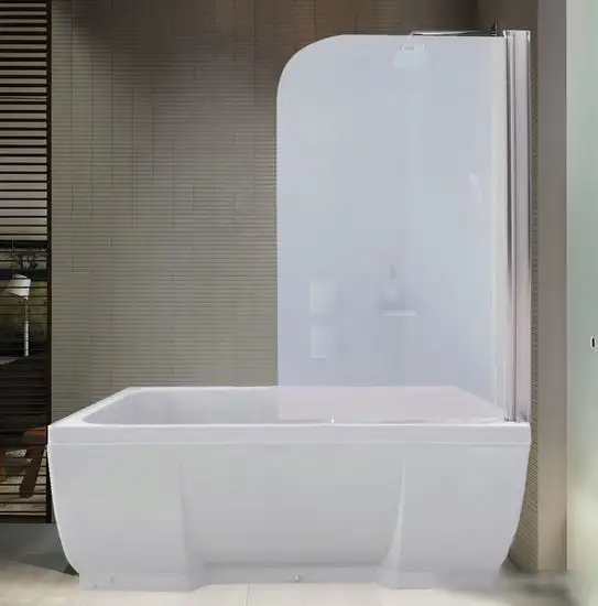 Стеклянная шторка для ванны River Baikal 85 ПР – фото товара