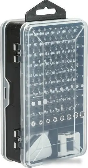 Набор отвертка с битами и головками Bort BTK-117 (117 предметов) – фото товара