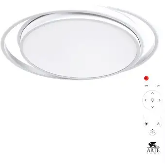 Люстра-тарелка Arte Lamp Sonny A2688PL-1WH – изображение в каталоге
