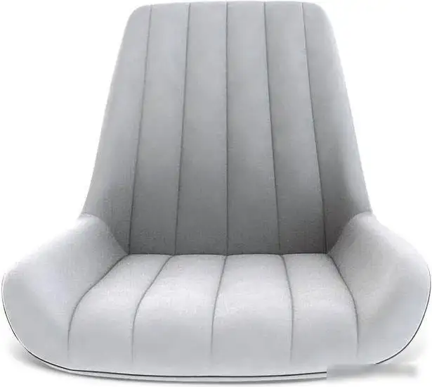 Стул Sheffilton SHT-ST37/S128 (серое облако/хром/белый муар) – фото товара