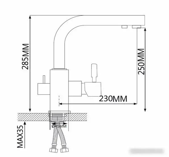 Смеситель Ekko EM4352 - фото товара