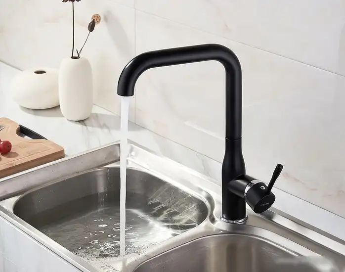 Смеситель Ledeme H98 L4698B (черный матовый) - фото товара