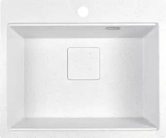 Кухонная мойка Marblan Comfort 60 (серый, с сифоном) - изображение в каталоге