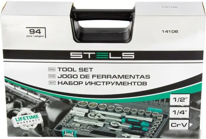 Универсальный набор инструментов Stels 14106 (94 предмета) – фото товара