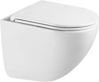 Унитаз подвесной Lemark Glazer 9614003 (белый глянец, с сиденьем) - изображение в каталоге