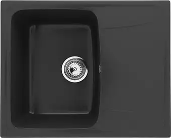 Кухонная мойка Ulgran U-201 (344 ультра-черный) - изображение в каталоге