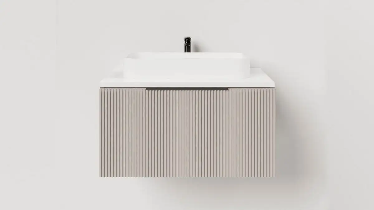 Salini Тумба под умывальник Touch V 60 T600V1G (серый) – фото товара