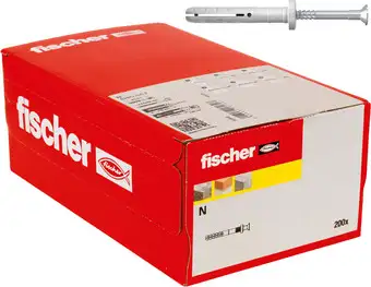 Дюбель-гвоздь Fischer N 6 x 60/30 F 513844 (200 шт) – изображение в каталоге