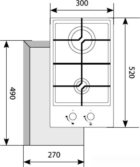 Варочная панель LEX GVG 321 WH - фото товара