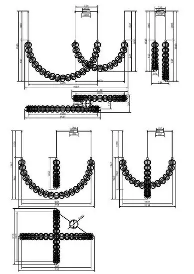 Подвесная люстра Maytoni Golden Cage MOD216PL-L55G3K – фото товара
