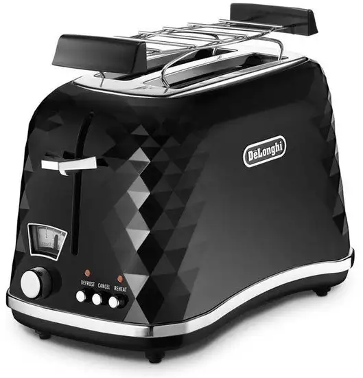 Тостер DeLonghi Brillante CTJ 2103.BK – фото товара