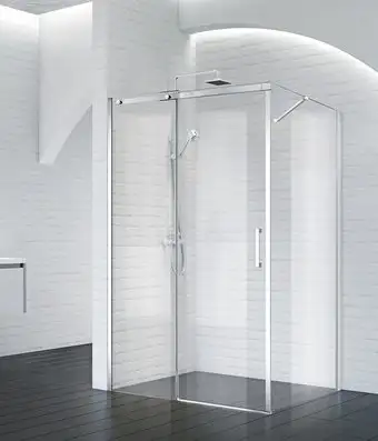 Душевой уголок BelBagno ACQUA-AH-1-120/90-C-Cr (прозрачное стекло)