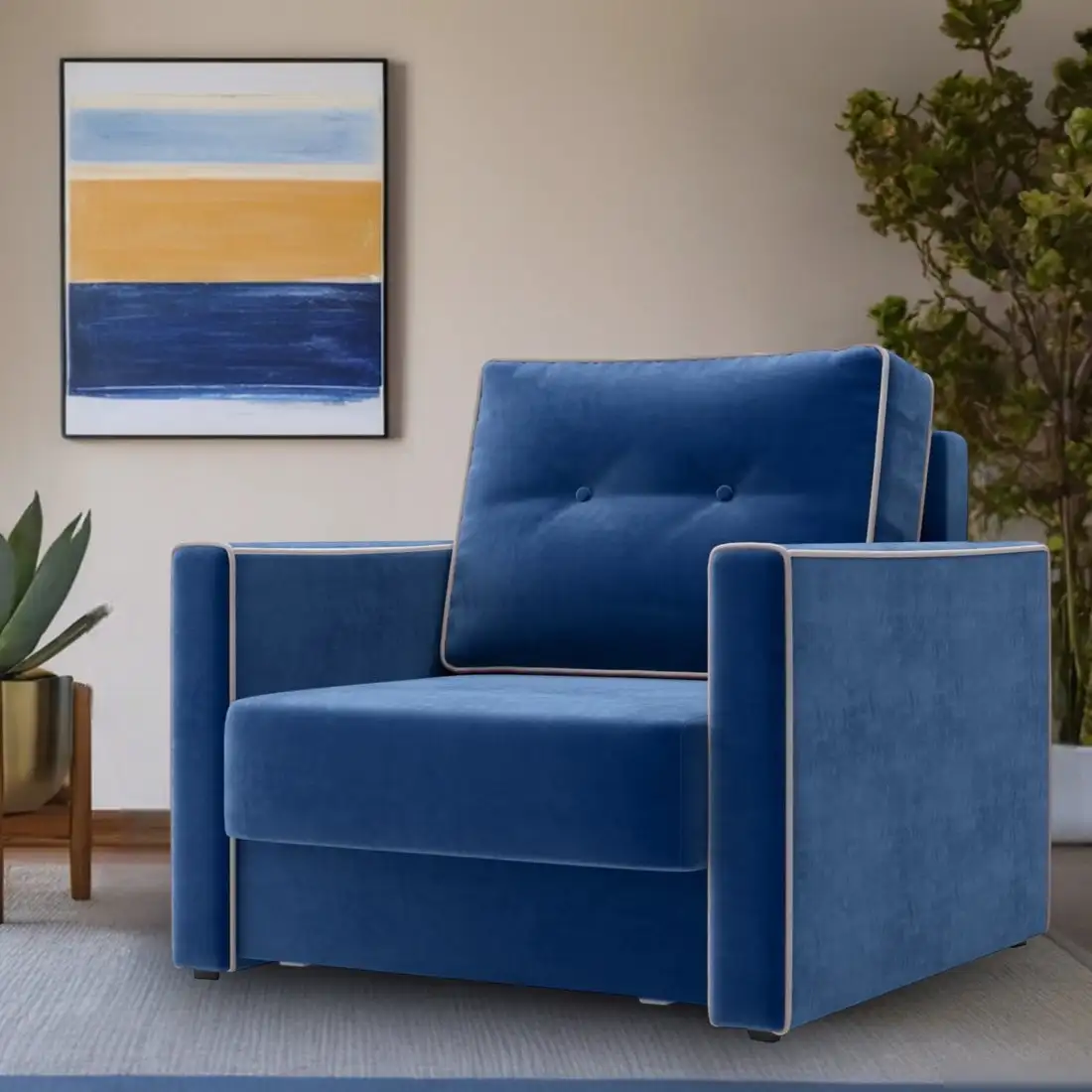 Кресло-кровать Mio Tesoro Атлантикс (Velutto 26)