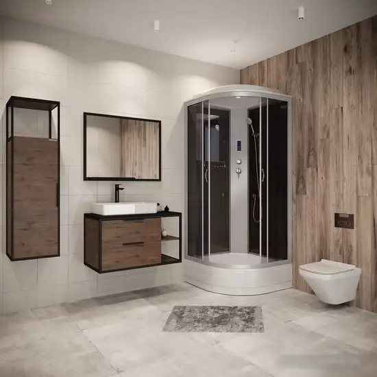 Душевая кабина Niagara NG-3502-14P 100x100 (тонированное стекло) - фото товара