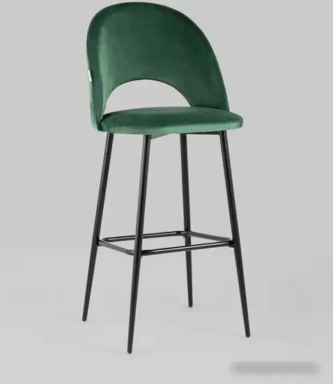Стул Stool Group Меган велюр барный (зеленый) – фото товара