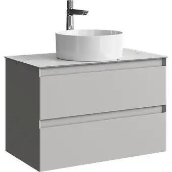 Aqwella Тумба под умывальник Geometria GE01082ST+STG814X476MW – изображение в каталоге