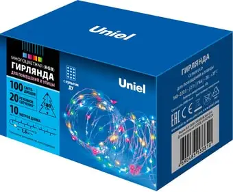 Гирлянда Uniel ULD-S1000-100/DTA/RC (RGB) – изображение в каталоге