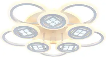 Припотолочная люстра Escada Cassiopeia 10205/10 LED*240+40W White – изображение в каталоге