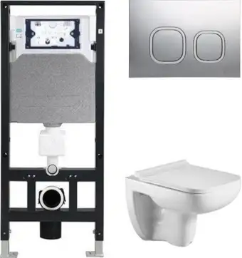 Унитаз WeltWasser Amberg 506+Kehlbach 004 GL-WT+Amberg RD-MT CR - изображение в каталоге