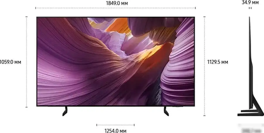 OLED телевизор Samsung OLED S85F QE83S85FAEXRU – фото товара