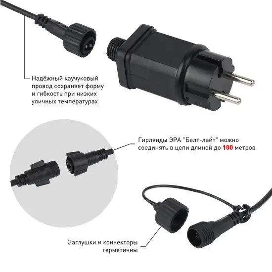 Гирлянда ЭРА ERABL-MK52 – фото товара
