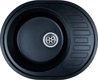 Кухонная мойка Granrus GR-620 (черный) - изображение в каталоге