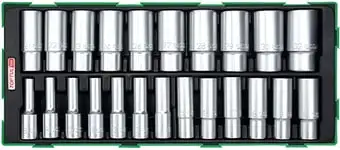 Набор торцевых головок Toptul GTB2305 (23 предмета) – изображение в каталоге