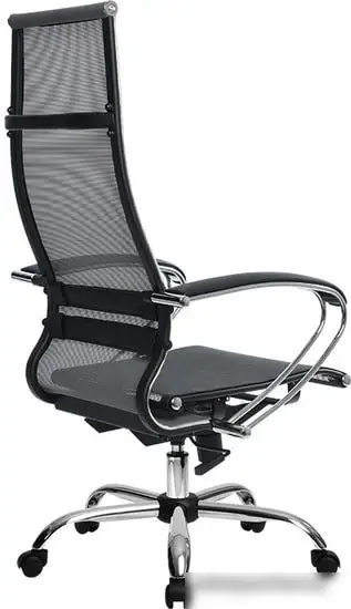 Кресло Metta SK-1-BK Комплект 7, Ch ов/сечен (резиновые ролики, серый) – фото товара