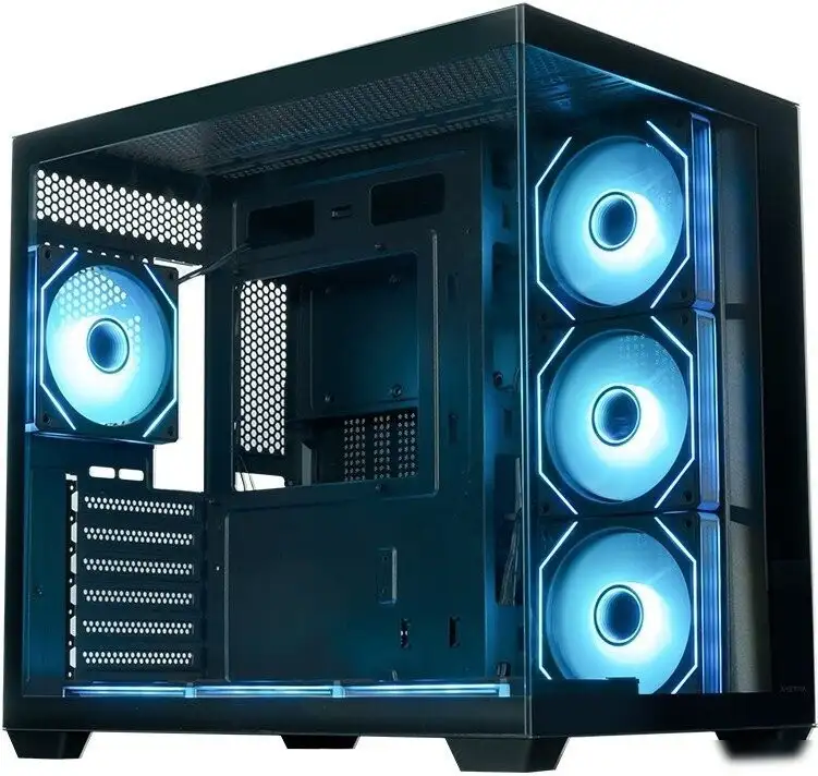 Корпус XASTRA QW500 7ARGB-C10-UC (черный) – фото товара