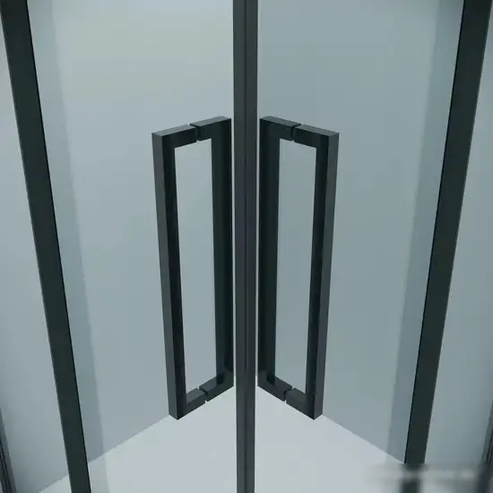 Душевой уголок Grossman Cosmo 80x80x195 300.K33.02.8080.42.00 (графит сатин/прозрачное стекло) - фото товара