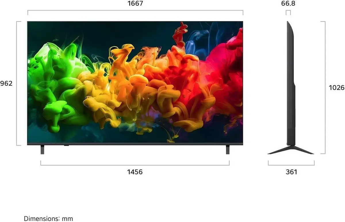 MiniLED телевизор LG QNED evo AI QNED80 75QNED80B6A – фото товара