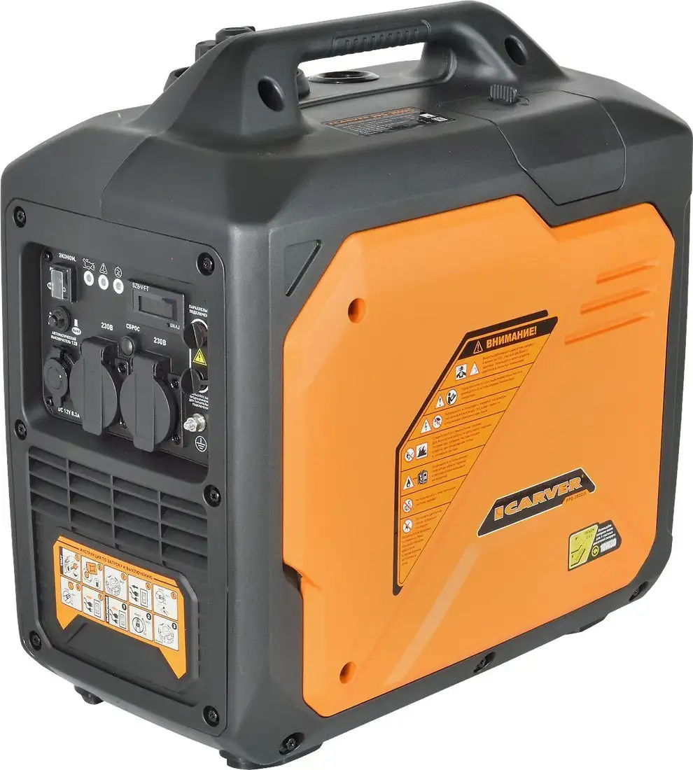 Бензиновый генератор Carver PPG-3500IS – фото товара